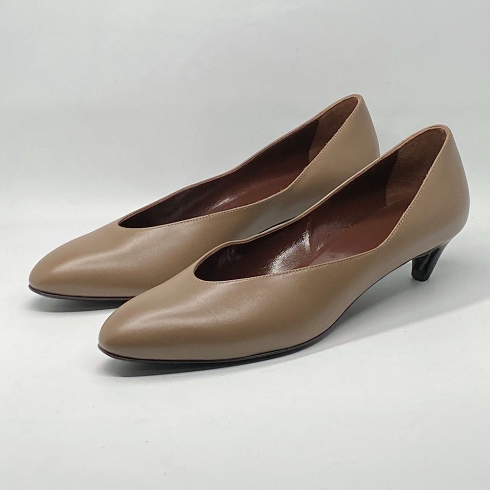 The Row Almond Leather Pump size 37.5 - Picture 1 of 13